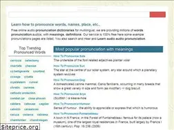 Sites similar to pronouncehippo.com