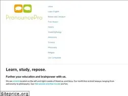 Sites similar to pronouncepro.us