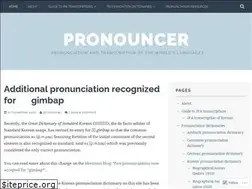 Sites similar to pronouncer.org