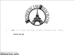 Sites similar to pronouncingfrench.com
