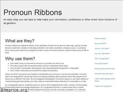 Sites similar to pronounribbons.org