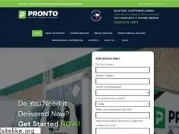 Sites similar to pronto-delivery.com
