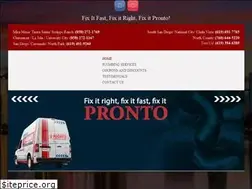 Sites similar to pronto-plumbing.com