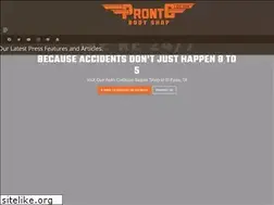 Sites similar to prontobodyshop.com