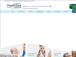 Sites similar to prontocare.com.br