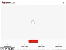 Sites similar to prontocash.com.au