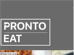 Sites similar to prontoeat.com