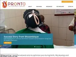 Sites similar to prontointernational.org