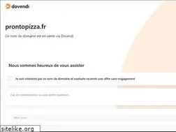 Sites similar to prontopizza.fr