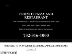Sites similar to prontopizzaandrestaurant.com