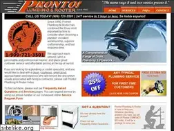 Sites similar to prontoplumbingrooter.com