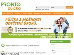 Sites similar to prontopujcka.cz