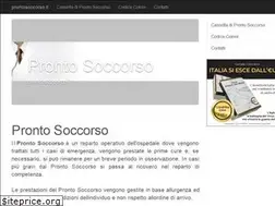 Sites similar to prontosoccorso.it