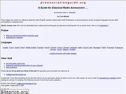 Sites similar to pronunciationguide.info