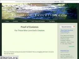 Sites similar to proof-of-evolution.com