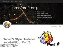 Sites similar to proofcraft.org