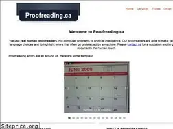 Sites similar to proofreading.ca