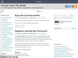Sites similar to proofsfromthebook.com