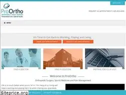 Sites similar to proortho.com