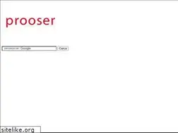 Sites similar to prooser.com