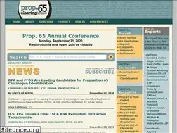 Sites similar to prop65clearinghouse.com