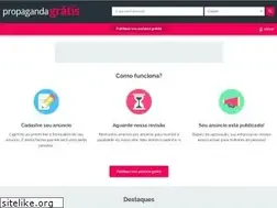 Sites similar to propagandagratis.com.br