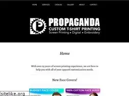 Sites similar to propagandatshirts.com