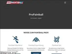 Sites similar to propaintball.de