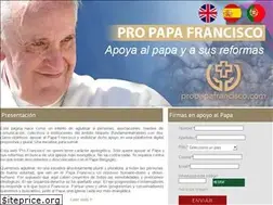 Sites similar to propapafrancisco.com