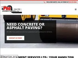 Sites similar to propavement.com