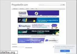 Sites similar to propellerdir.com