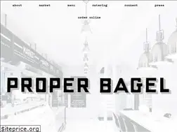 Sites similar to properbagel.com
