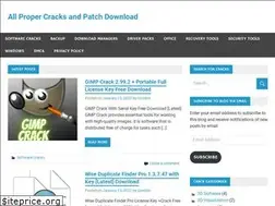Sites similar to propercracks.com