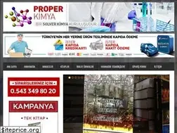 Sites similar to properkimya.com