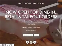 Sites similar to propermeats.com