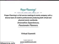 Sites similar to properplanningteam.com