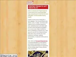 Sites similar to properpresents.co.uk