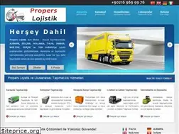 Sites similar to properslojistik.com