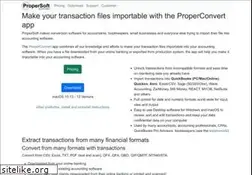 Sites similar to propersoft.net