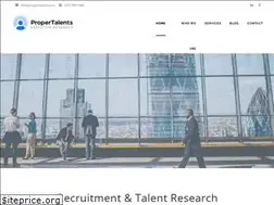 Sites similar to propertalents.com