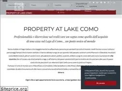 Sites similar to propertyatlakecomo.com
