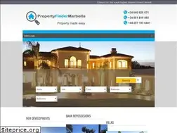 Sites similar to propertyfindermarbella.com