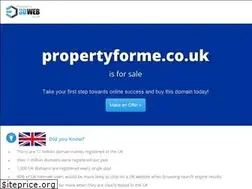 Sites similar to propertyforme.co.uk