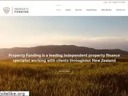 Sites similar to propertyfunding.co.nz