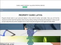 Sites similar to propertyguide.lv