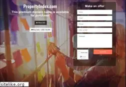 Sites similar to propertyindex.com