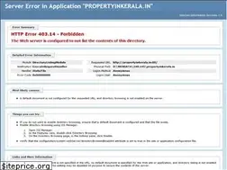 Sites similar to propertyinkerala.in