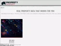 Sites similar to propertyinsight.biz