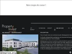 Sites similar to propertyinvest.lu