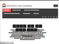Sites similar to propertylawlearning.com